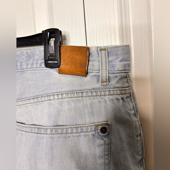 Tommy Hilfiger Men’s Relaxed Fit Light Blue Denim Straight Leg Jeans 38x30 - Picture 5 of 8